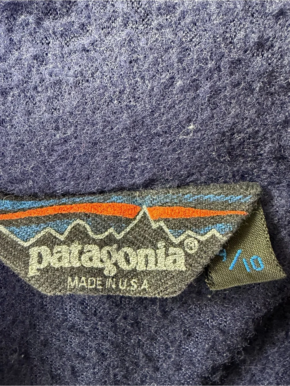 Patagonia description vintage